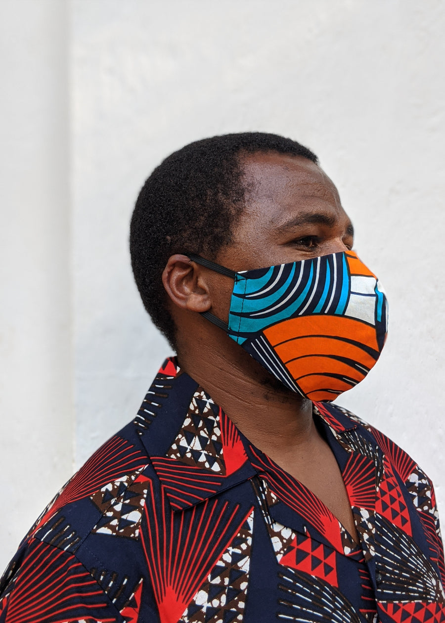 Colorful face mask